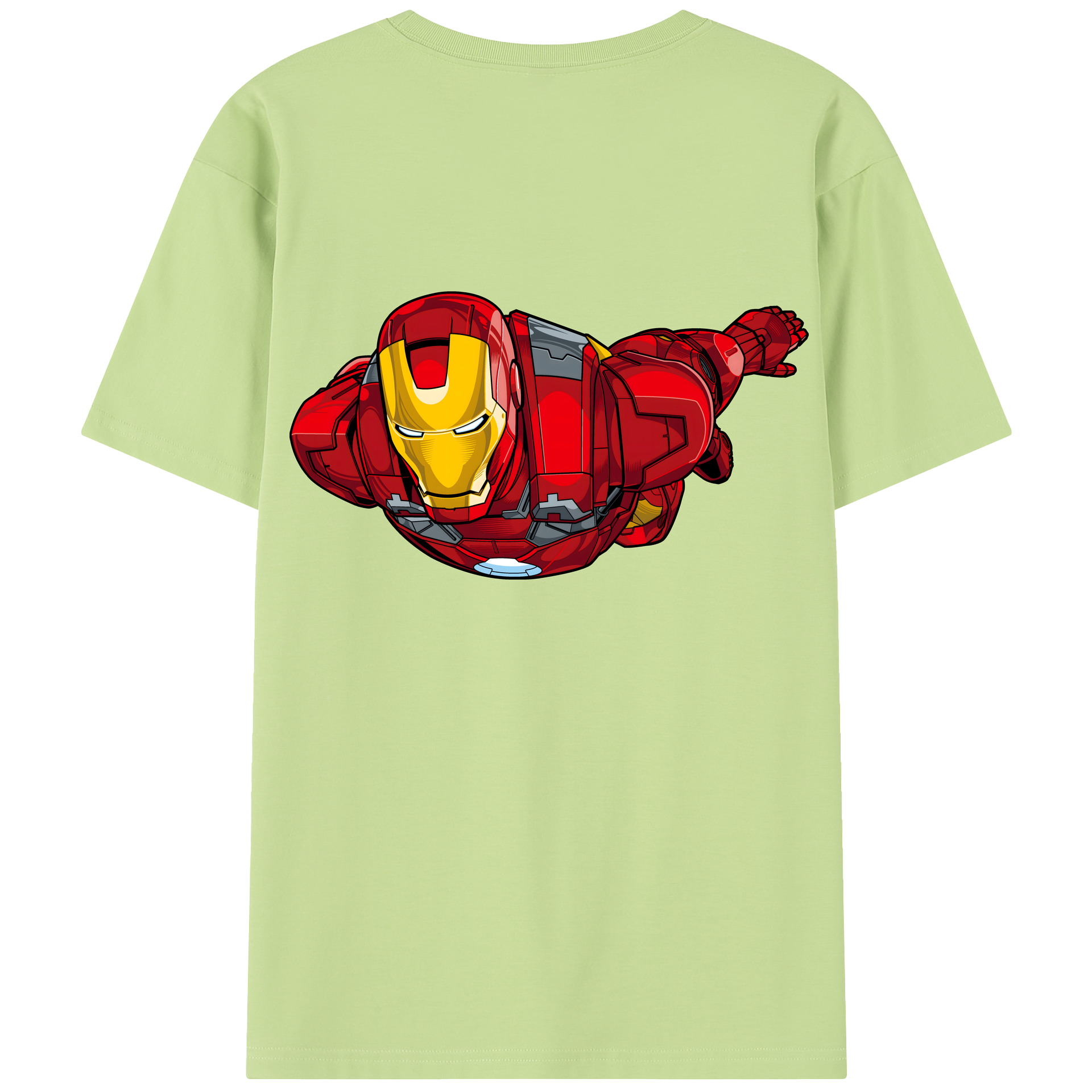 （画像用） アベンジャーズ The Avengers 綿100％半袖Tシャツ（背面プリント）